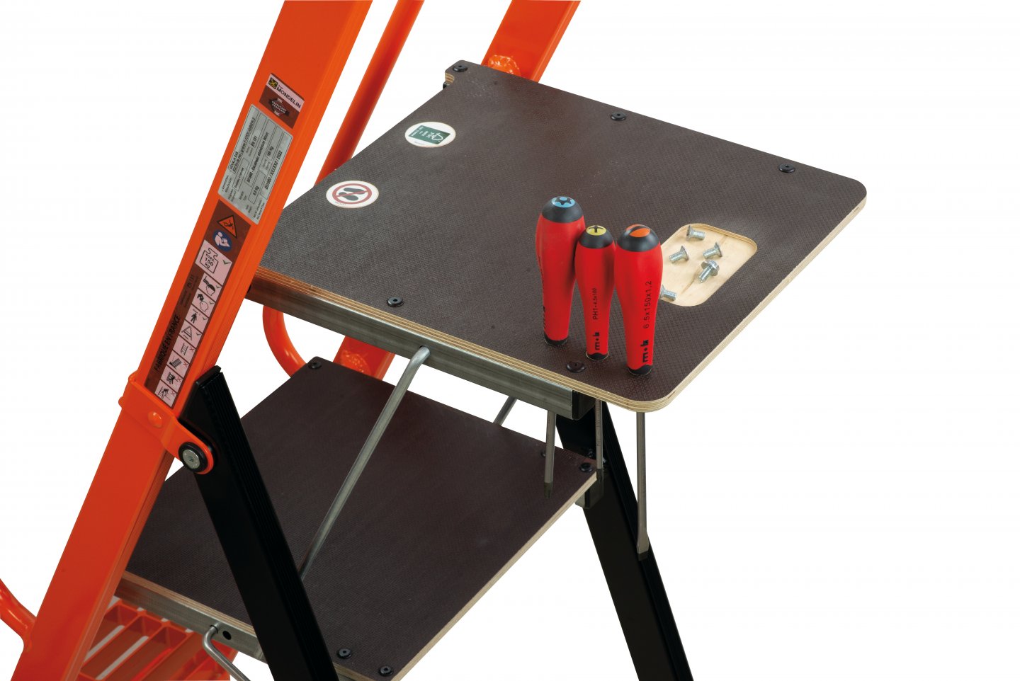 Escalera de aluminio pro 70 cm 03