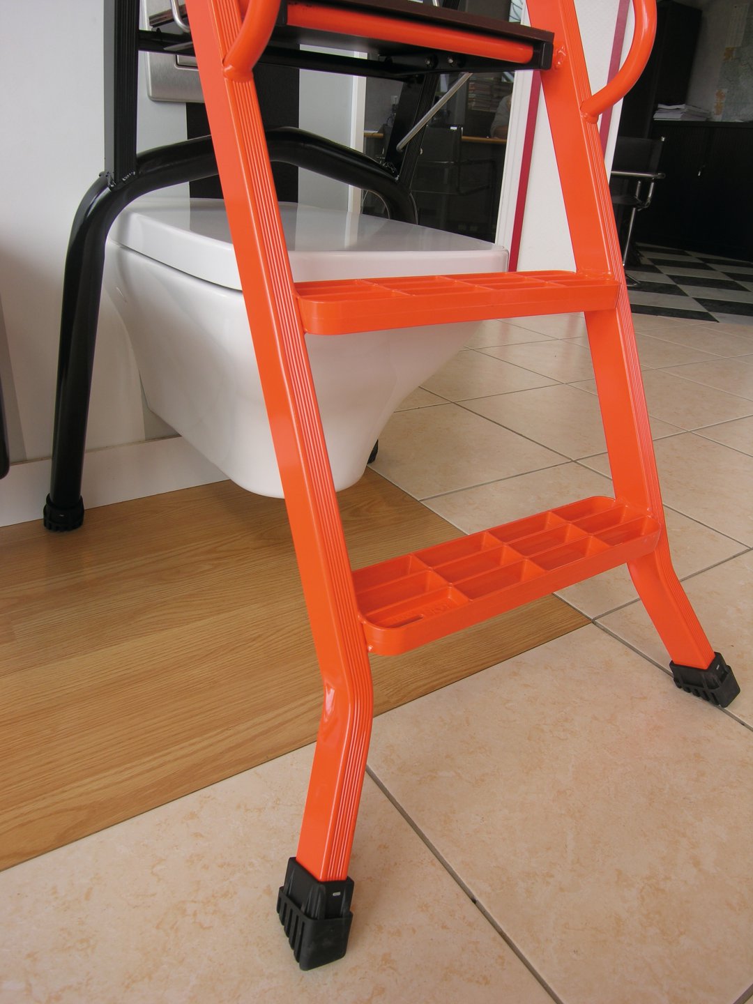 Escalera de aluminio pro 90cm 07