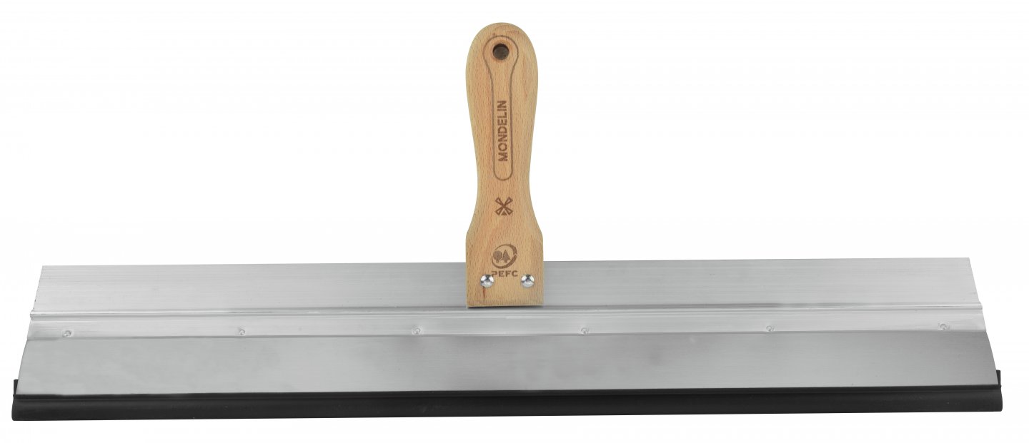 Espátula de alisado mango de madera 02