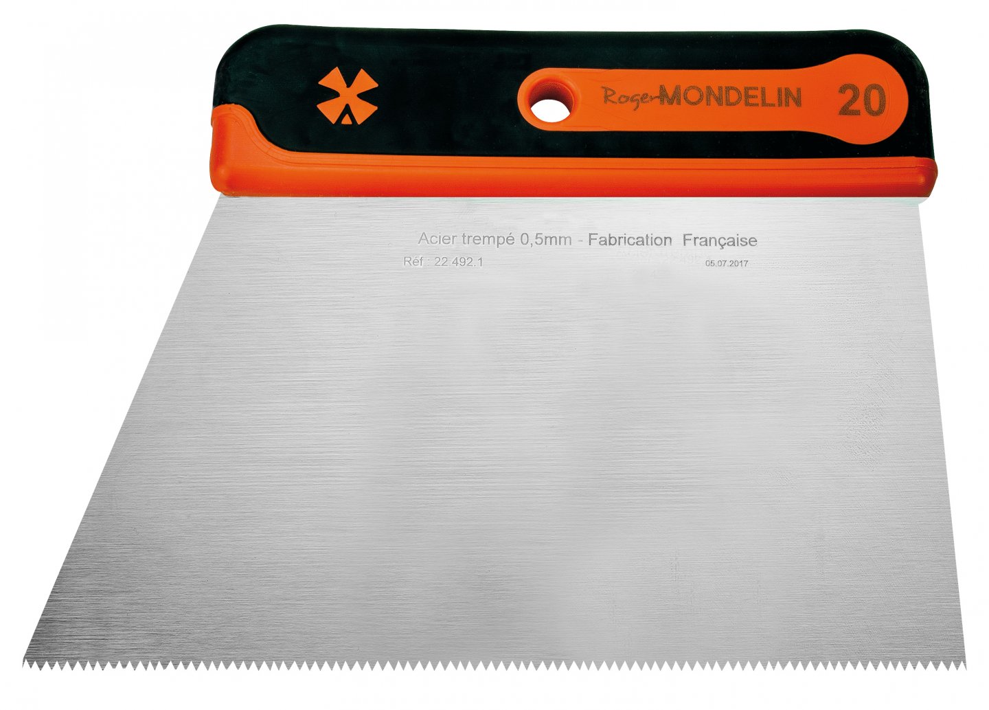 Espátula de encolar mango bimaterial 20 cm 02