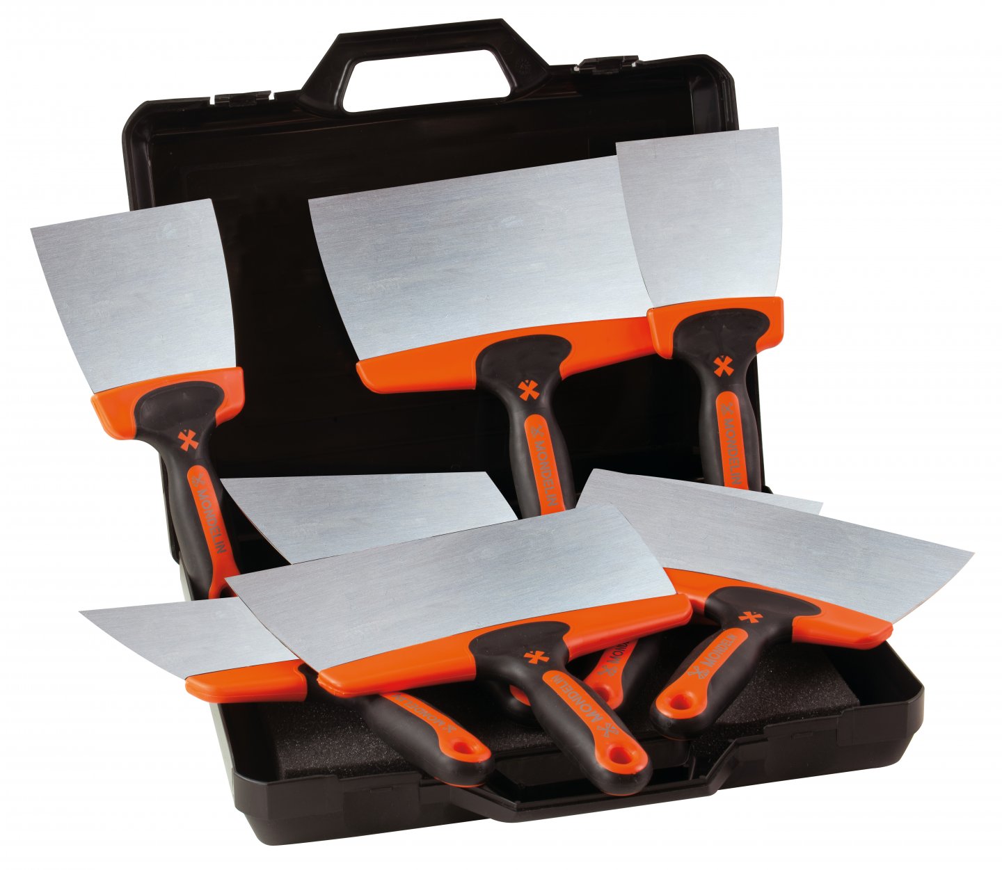 Maletín de 8 cuchillos masillas premium