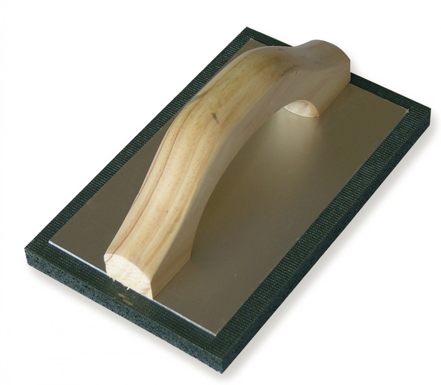 Llana de caucho mango de madera