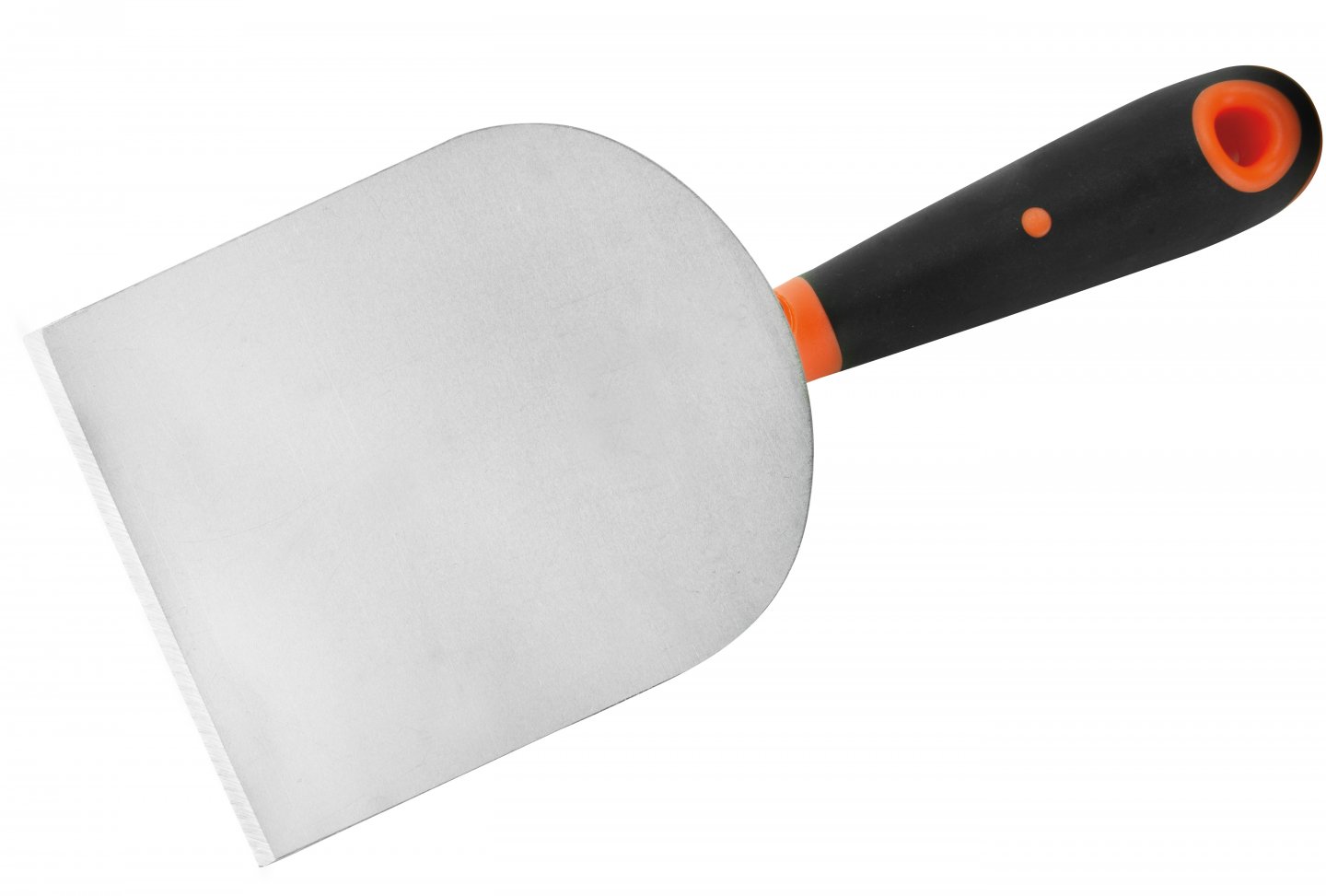 Paleta de estuco de acero inoxidable con mango bimaterial 02