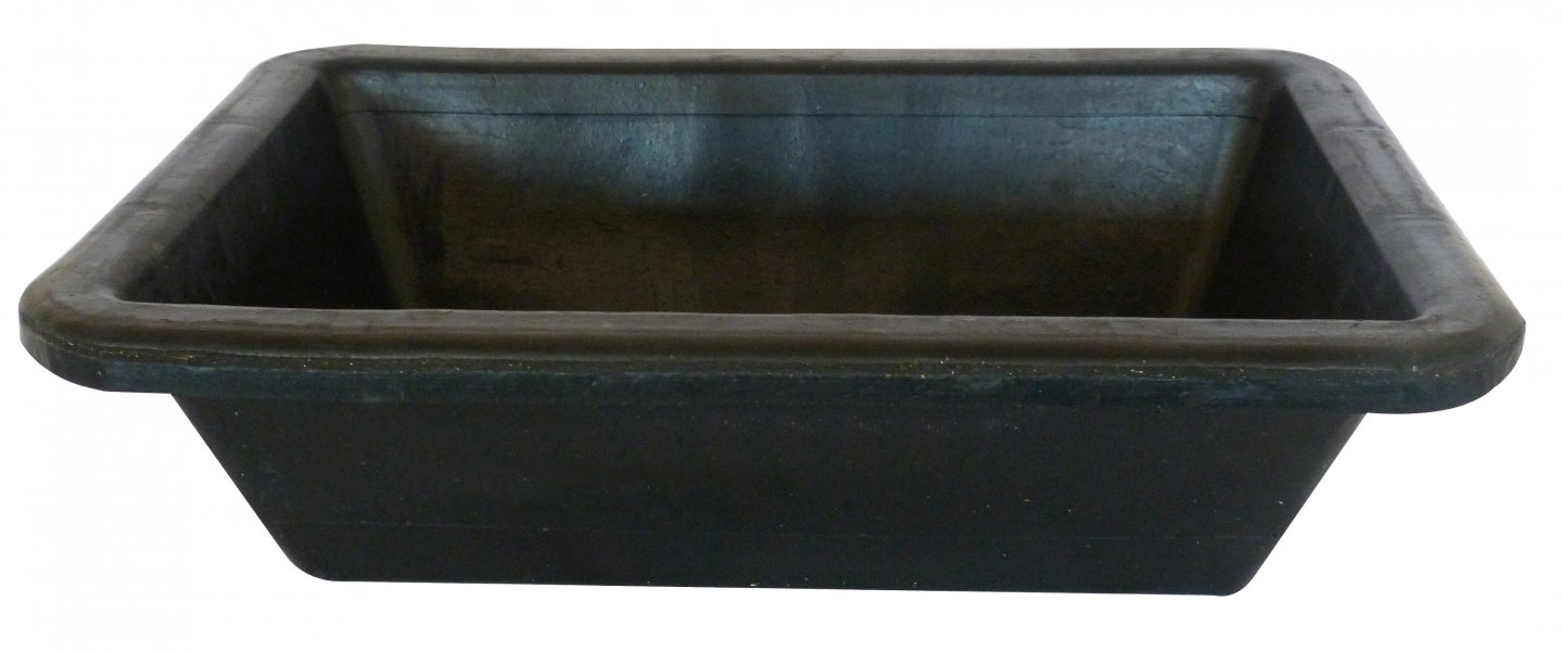 Gavetas en caucho de albañil