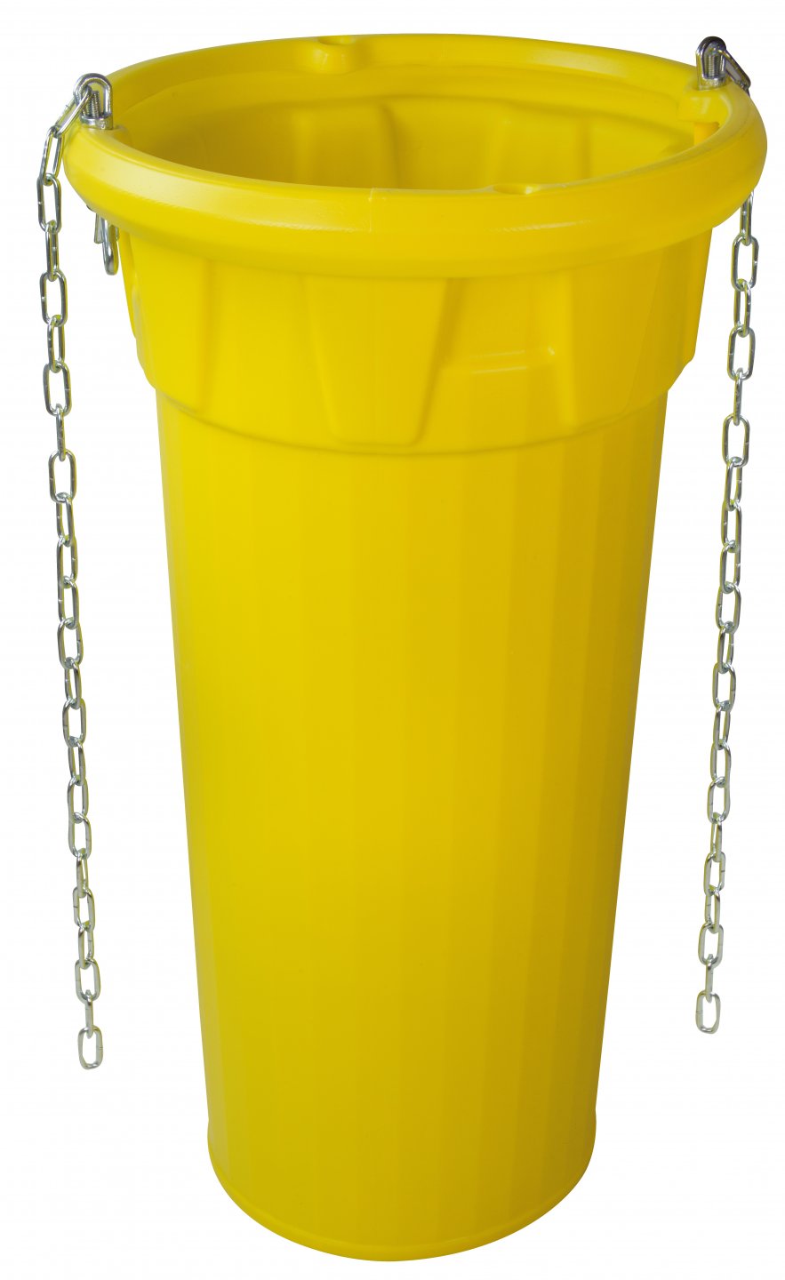 Tubo bajante escombros con cadena y mosqueton