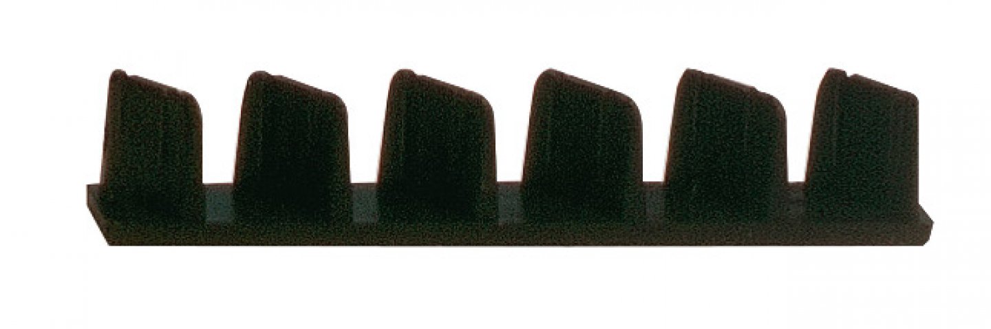 Tapa de plastico para regla en aluminio