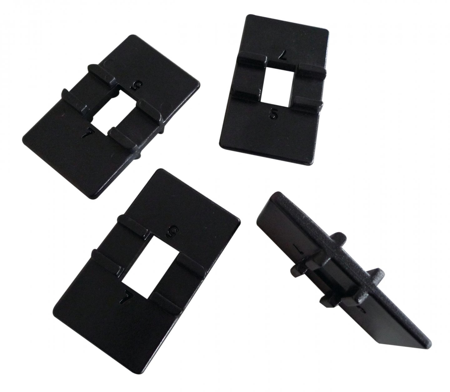 Cuñas reversibles para instalator de tarima - 5/7mm