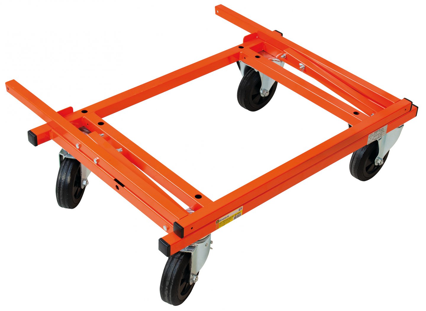 Carro porta placas de 4 ruedas plegable 450 kg 03