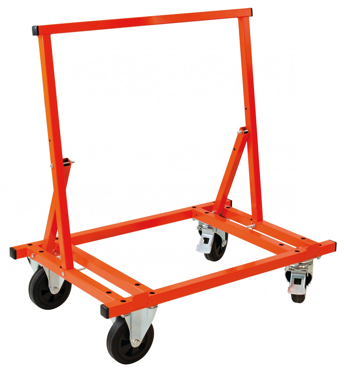 Carro porta placas de 4 ruedas plegable 450 kg