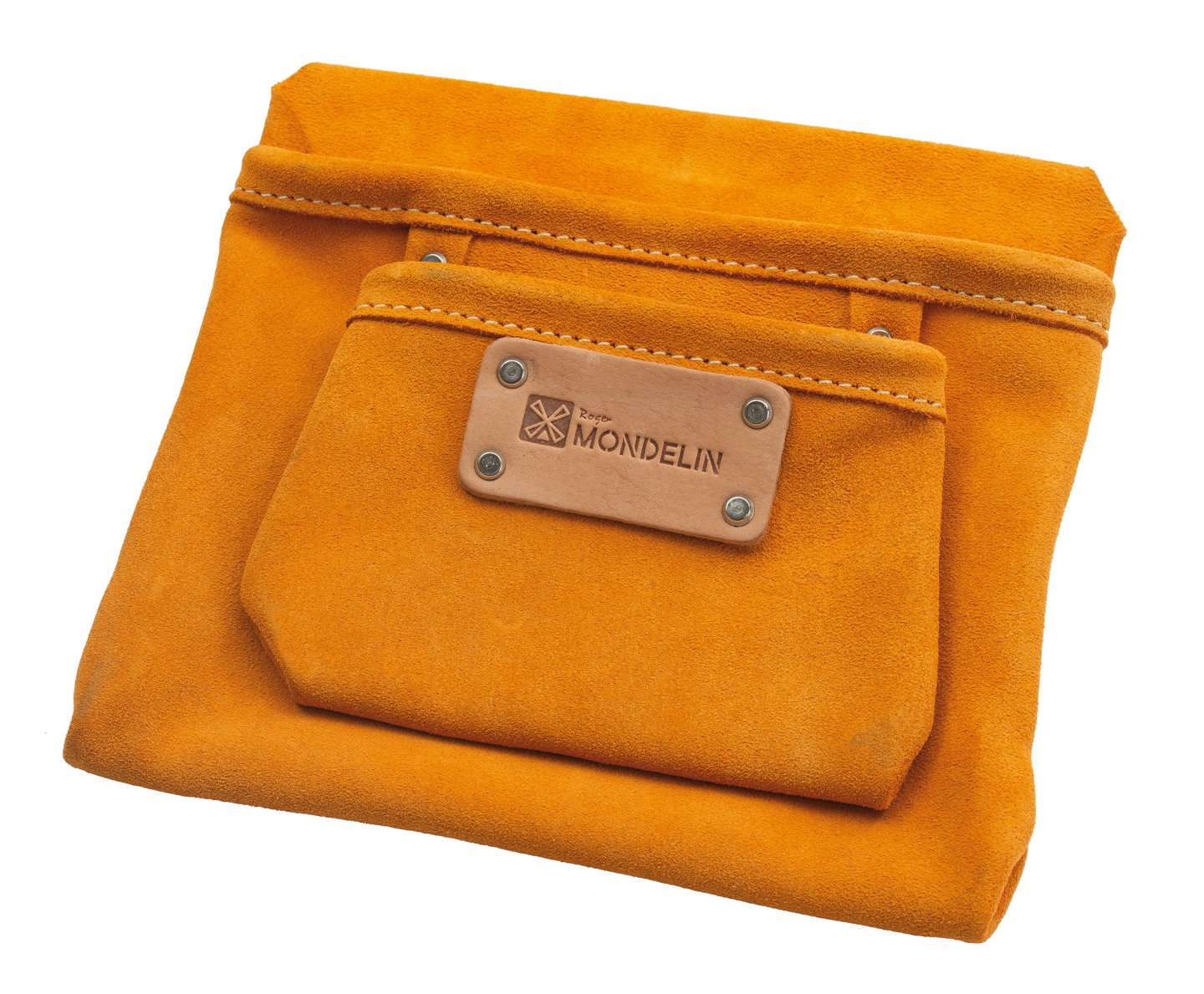 Bolsa portaherramientas de cuero modelo carpintero