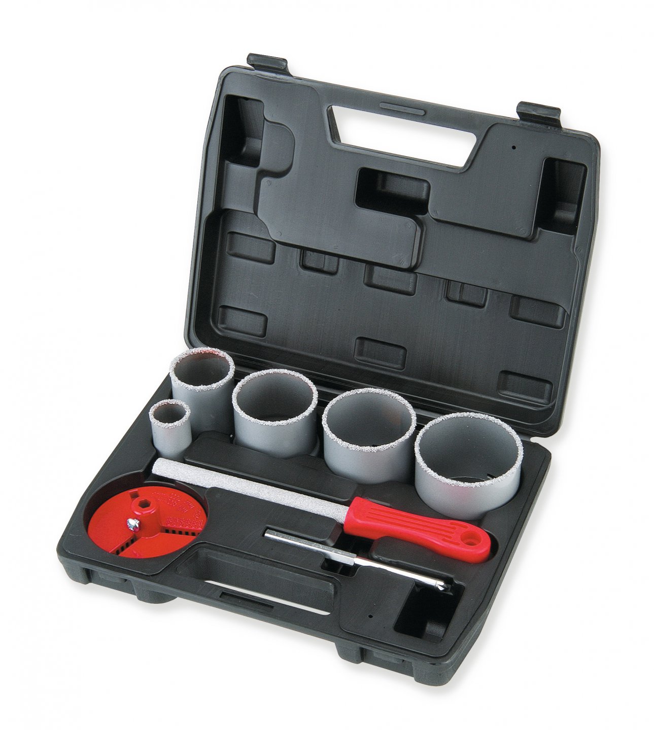 Caja de sierras de corona de carburo