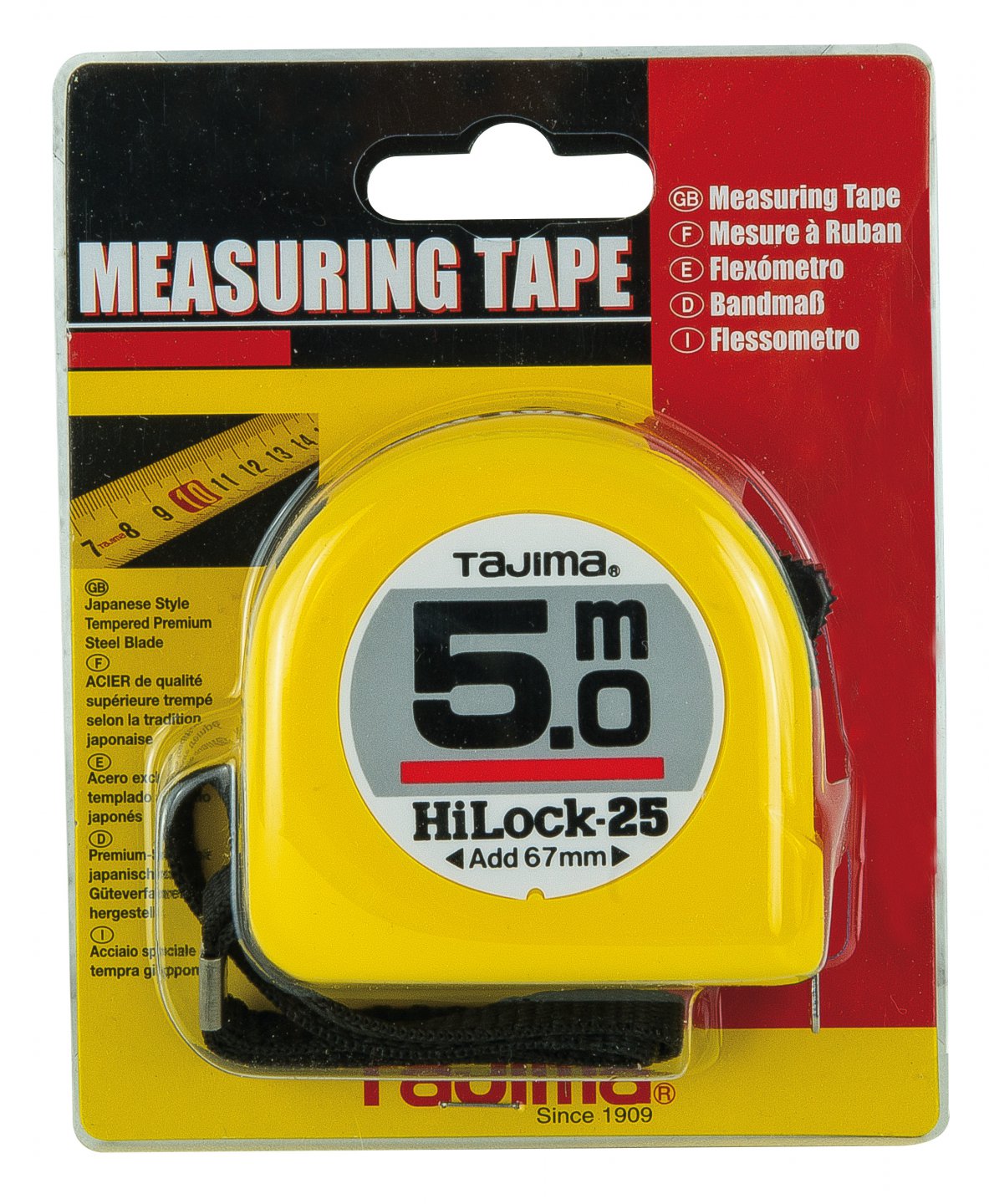 Flexómetro abs hi-lock tajima® 02
