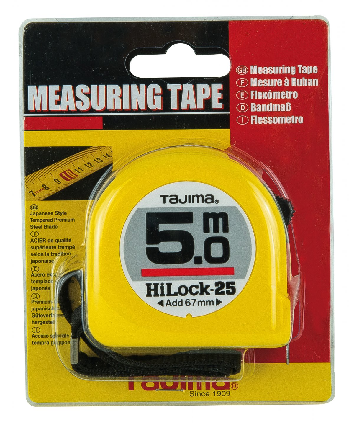Flexómetro abs hi-lock tajima® 02