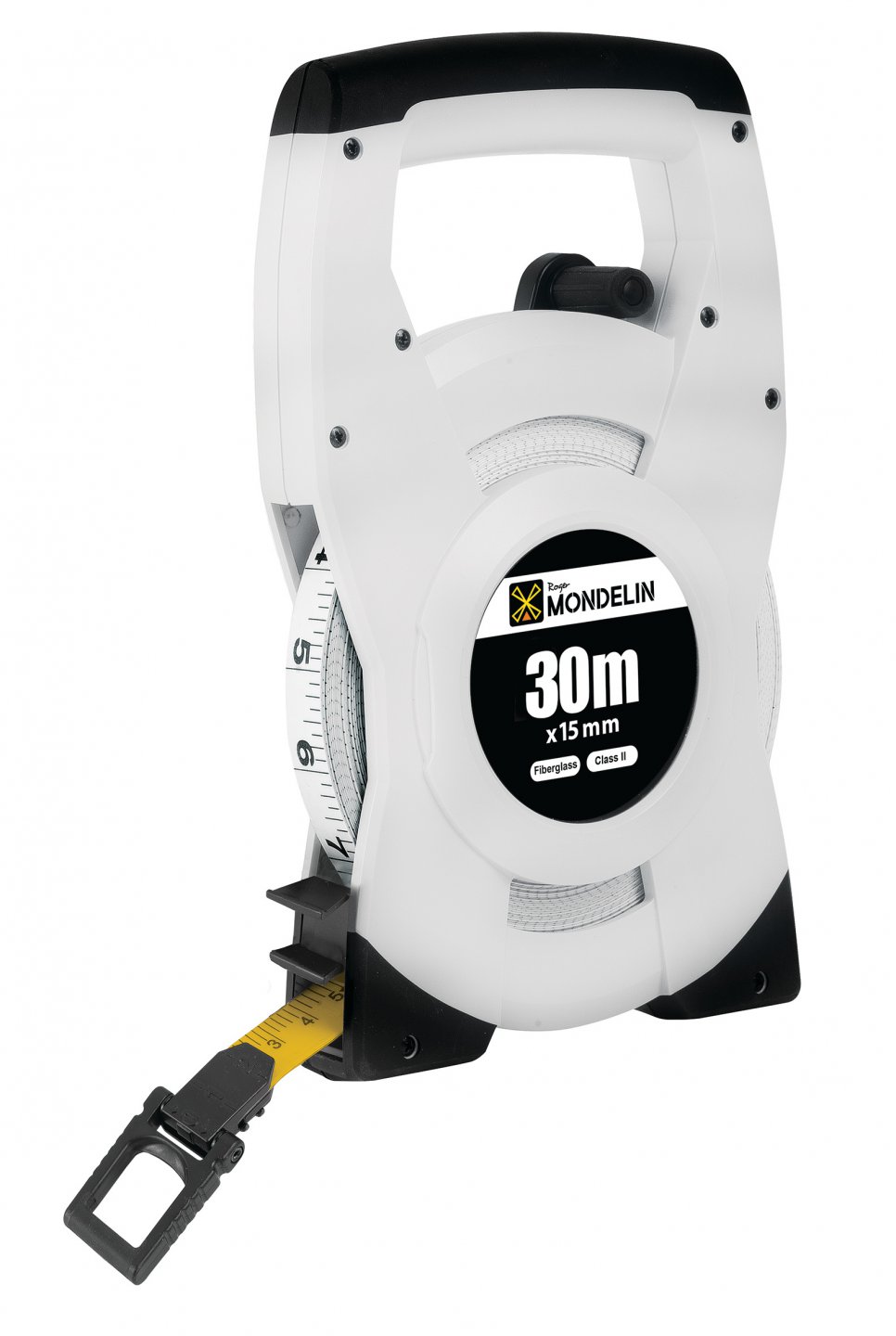 Cinta métrica con mango, fibra de vidrio