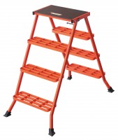 Escalerilla plegable acero 02