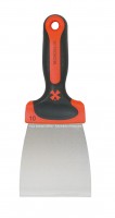 Espátula inoxidable 10 cm mango bimaterial soft serie premium 02
