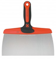 Espátula inoxidable 10 cm mango bimaterial soft serie premium