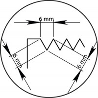 Llana bimaterial de dientes triangulares 02