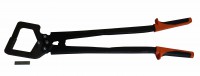 Pinza para unir canales y montantes para perfiles recto verso
