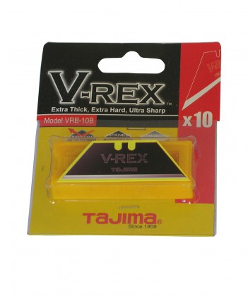 Caja de 10 cuchillas trapecio tajima® para cuchillo