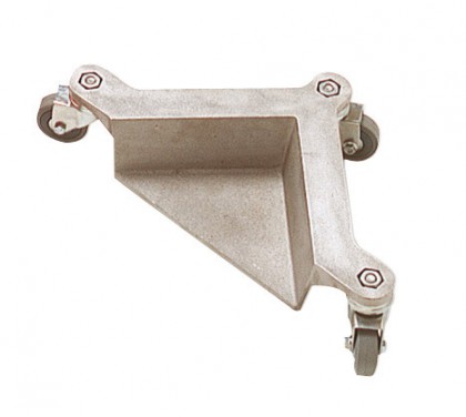 JUEGO DE 4 RODILLOS DE ALUMINIO PARA MUEBLES