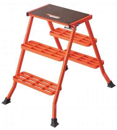 ESCALERILLA PLEGABLE ACERO