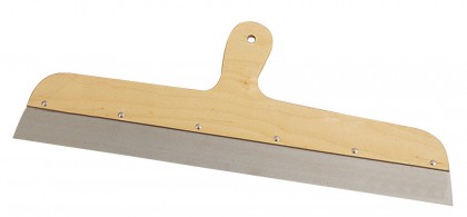Espátula de alisado mango de madera contrachapada