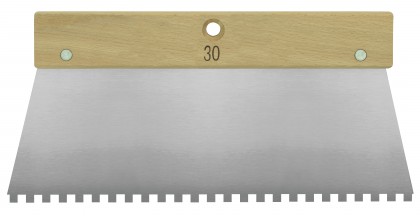 Espátula de encolar mango madera 30 cm