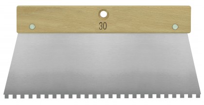 Espátula de encolar mango madera 30 cm