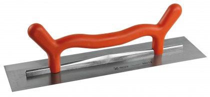 LLANA DE ACERO INOXIDABLE CON ASA PARA 2 MANOS