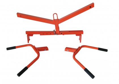 Porta-bordillos regulable
