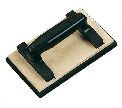 Talocha de madera suela caucho negro