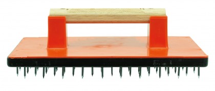 Talocha de puntas asa de madera
