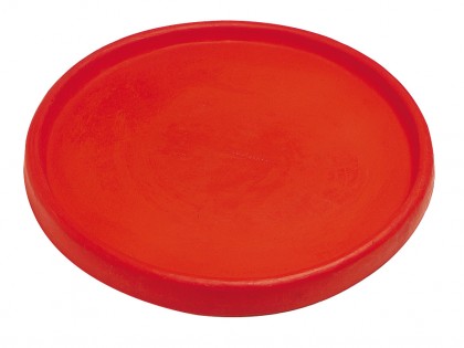 Bandeja de mezclado  redonda naranja