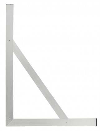 Escuadra de aluminio remachado