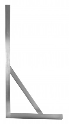 Escuadra aluminio con talón