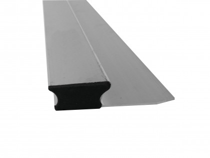 Regla de enlucido de aluminio perfil h cerrada