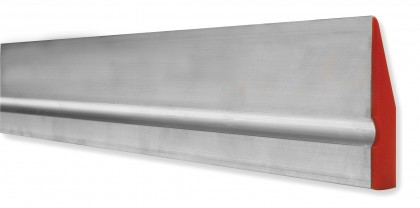 Regla de enlucido de aluminio biselada