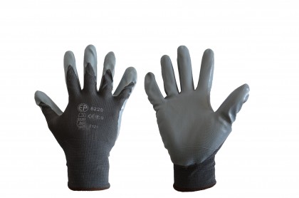Guantes en poliamida revestimiento en nitrilo