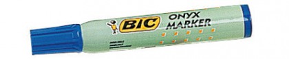 Rotulador permanente bic azul - metal