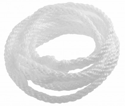 Cuerda pequeña de polipropileno blanco ø10    4m