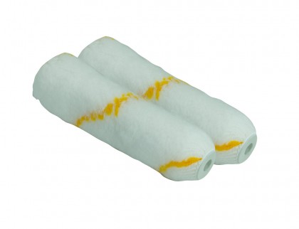 Mini rodillo universal mate - antigoteo juego de 2 fundas