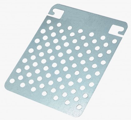 Rejilla metálica para rodillos de 180 mm